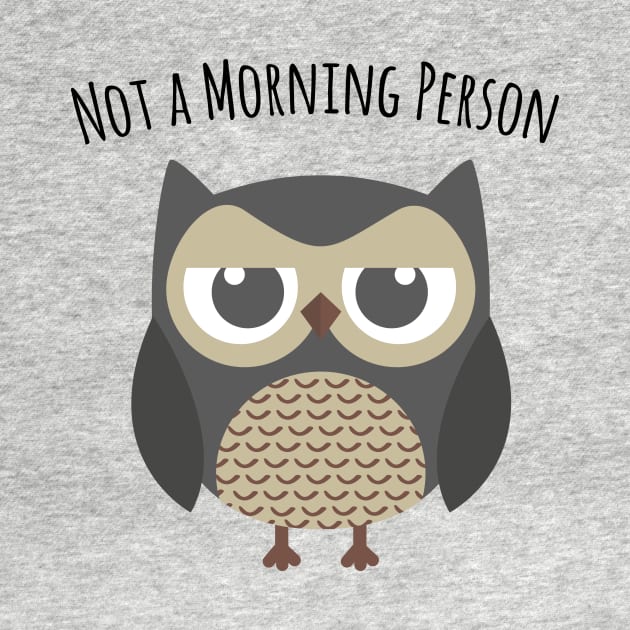 Not a morning person - Owl by madebyTHOR